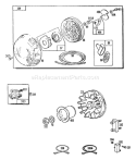 Part Location Diagram of 79253 Generac Rewind Starter Pulle